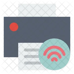 Impresora wifi  Icono