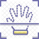 Impressao Da Mao Identidade Criatividade Icône