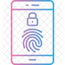 Impressao Digital Movel Smartphone Bloqueio Icon