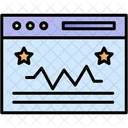 Impression Rate Rate Graph Icon