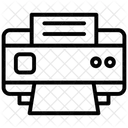 Impressora Aparelho De Fax Impressao Ícone