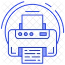 Impressora Impressora Jato De Tinta Dispositivo De Saida Ícone