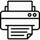 Impressora Maquina De Impressao Impressora Jato De Tinta Ícone