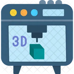 Impressora 3d  Ícone