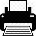Impressora Jato De Tinta Eletronicos Ícone