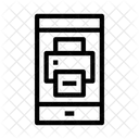 Impressora Dispositivo Celular Icon