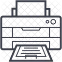 Impressora Impressao Maquina Ícone
