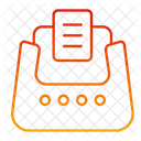 Impressoras De Recibos Impressora De Recibos Saida Ícone