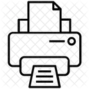 Imprimante Machine A Imprimer Peripherique De Sortie Icône