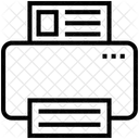 Imprimante Impression Machine Icône