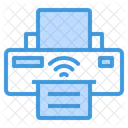 Imprimante Sans Fil Sans Fil Imprimante Icône