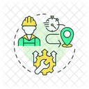 Improve Technician Utilization Icon