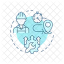 Improve technician utilization  Icon