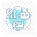 Sales Efficiency Improved Sales Efficiency Icon