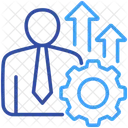 Improvement Efficiency Development Icon