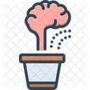 Improvement Brain Development Icon
