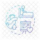 Patient Health Patient In Bed Nursing Home Symbol