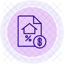 Impuesto Predial Propiedad Impuesto Icono