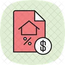 Impuesto Sobre La Propiedad Icono