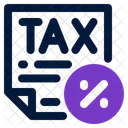 Impuestos Gravamen Tasacion Icono
