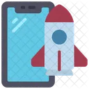 Impulsar el teléfono  Icono