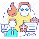 Impulsive customer  Icon