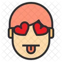 In Love Tounge Icon