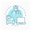 Body Camera Police Body Camera Law Enforcement Camera Icon