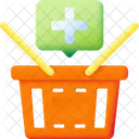 In Den Warenkorb Legen Einkaufen Warenkorb Symbol