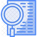 In Depth Analysis Comprehensive Examination Detailed Study Icon