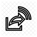 In Der Nahe Teilen Schliessen Symbol