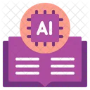 Ai In Education Solution Network Icon