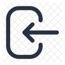 In Arrow Icons Solid Arrows Icon