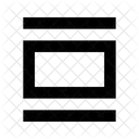 Image Text Line Icon