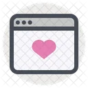 Online Sito Web Amore Icon