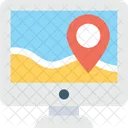 In Linea Gps Monitor Icon