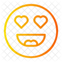 In Love Smiley Emoji Icon