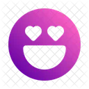 In Love Emoji Emoticons Icon