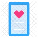 Dating App In Love Valentines Day Icon