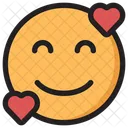 In Love Emoji Expression Icon