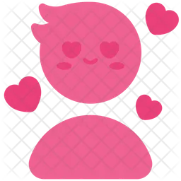 In Love Emoji Icon