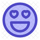 In Love Emoji Emoticons Icon
