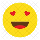 In Love Love Emoji Icon