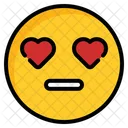 In Love Emoji  Icon
