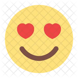 In love, emoji, emoticons, smileys, feelings Emoji Icon
