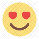 In Love Emoji Emoticons Icon