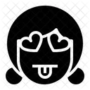 In Love Tounge Icon
