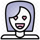 In Love Feeling Face Icon