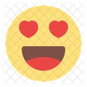 In Love Emoji Emoticons Icon