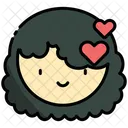 In Love Emoji Face Icon
